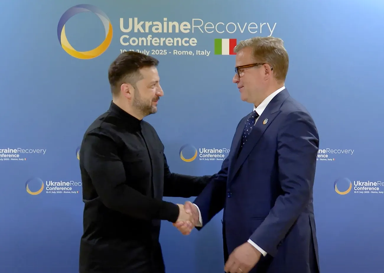 Зеленський у Римі зустрівся з прем’єром Фінляндії: обговорили ситуацію на фронті та спільне виробництво зброї