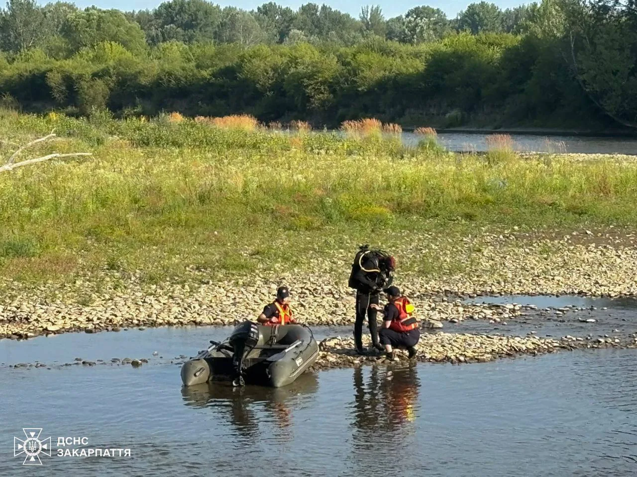 На Закарпатті другий день шукають 10-річного хлопчика, якого віднесло течією Тиси